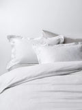 John Lewis Kaia white floral duvet set double, UK version