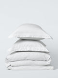 John Lewis Kaia white floral duvet set double, UK version