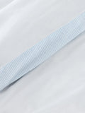 John Lewis embroidered percale duvet cover set double (British brand)