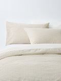 John Lewis double duvet cover set in cotton, imported from the UK