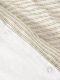 John Lewis double duvet cover set in cotton, imported from the UK