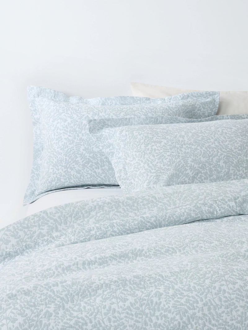 John Lewis Marlyn blue duvet cover set double (British brand)