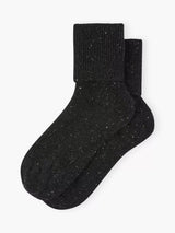 John Lewis Brora Cashmere Donegal Socks Charcoal Ankle Socks- Buy online at McGrocer