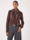 HUSH cashmere triangle scarf 73x110cm, UK version