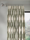 John Lewis woven lined pencil pleat curtains 167x137cm, imported from the UK