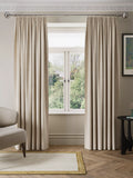 John Lewis Matte Velvet Pair Blackout Lined Pencil Pleat Curtains 167 x 137cm