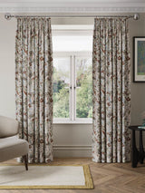 John Lewis John Lewis Penelope Floral Weave Pair Lined Pencil Pleat Curtains, Multi - 167 x 137cm- Buy online at McGrocer