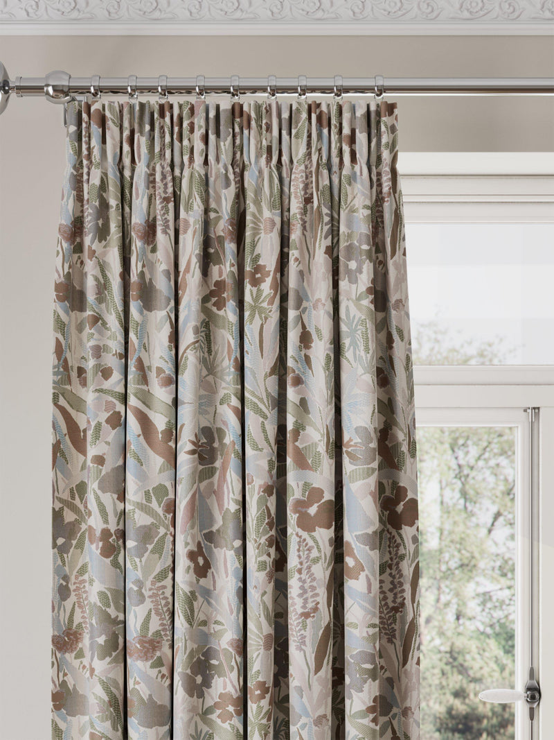 John Lewis Penelope floral weave lined curtains 167x137cm - British product