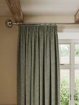 John Lewis John Lewis Rustic Twill Blackout Lined Pencil Pleat Curtains Pair 167 x 137cm- Buy online at McGrocer