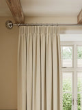 John Lewis Rustic Twill Blackout Lined Pencil Pleat Curtains Pair 167 x 137cm