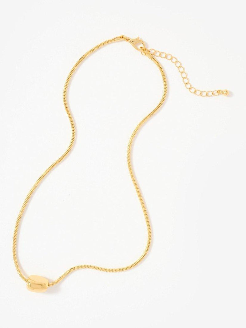 Mint Velvet sphere pendant necklace gold tone 46cm, UK version