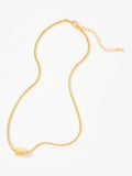 Mint Velvet sphere pendant necklace gold tone 46cm, UK version