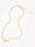Mint Velvet sphere pendant necklace gold tone 46cm, UK version