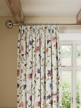 John Lewis John Lewis Isabelle Floral Print Blackout Lined Pencil Pleat Curtains, Multi- Buy online at McGrocer
