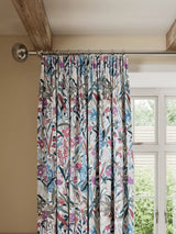 John Lewis John Lewis Penelope Dusty Mauve Pair Blackout Lined Pencil Pleat Curtains, 167cm x 137cm- Buy online at McGrocer
