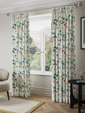 John Lewis Tulip Garden floral lined pencil pleat curtains - British product