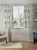 John Lewis Tulip Garden floral lined pencil pleat curtains - British product