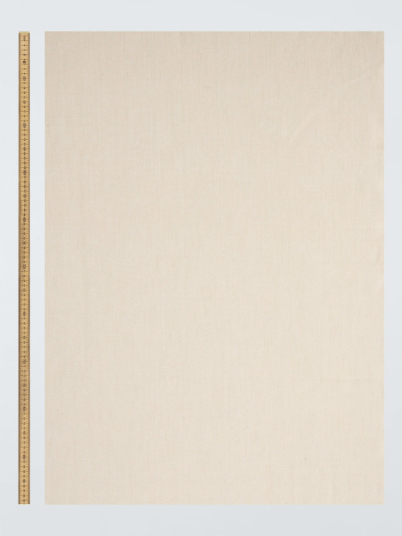 John Lewis pure cotton herringbone lined curtains 137cm drop, UK version