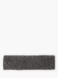 French Connection Kezia Knitted Headband Charcoal Grey, imported from the UK