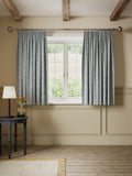John Lewis Twisted Weave lined pencil pleat curtains multi 137cm drop (British brand)