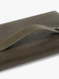 OSPREY LONDON Compass Leather Travel Organiser Dark Olive (British brand)