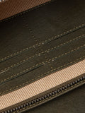 OSPREY LONDON Compass Leather Travel Organiser Dark Olive (British brand)