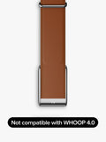 WHOOP LeatherLuxe Straight 5.0 band strap brown (British brand)