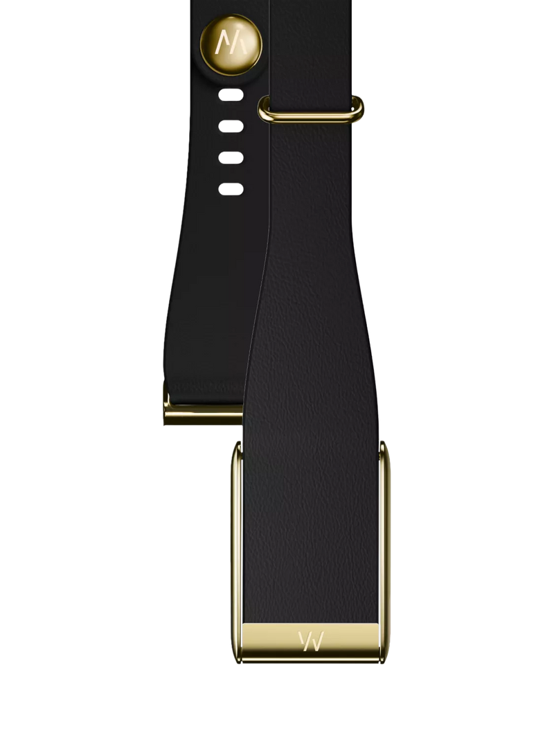 WHOOP LeatherLuxe narrow 5.0 brown strap, UK version