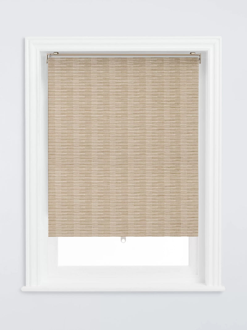 John Lewis Cordless Woven Stripe Roller Blind