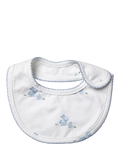 Trotters baby bib organic cotton bunny design - British product