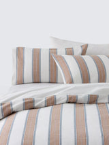 John Lewis John Lewis Morston Washed Cotton Weave Duvet Cover Set, Multi, Double- Buy online at McGrocer