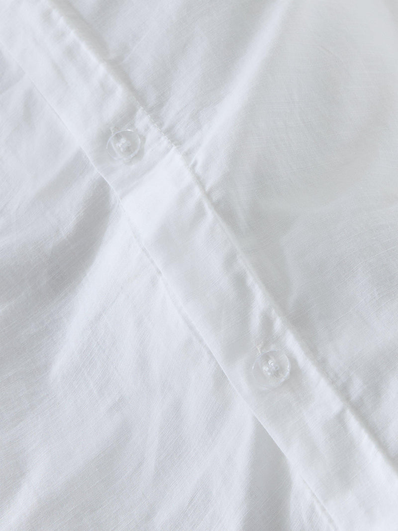 John Lewis embroidered geometric duvet cover set single (British brand)