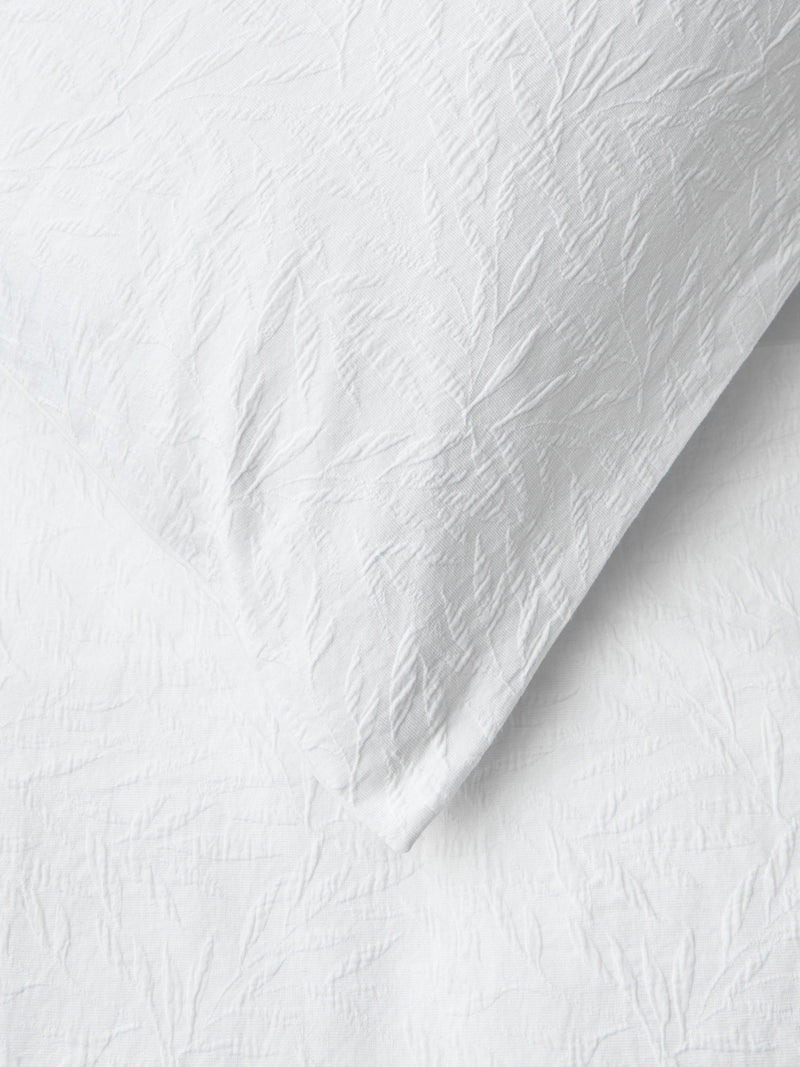 John Lewis Sheringham double duvet cover set floral jacquard, imported from the UK