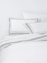 John Lewis John Lewis Sloane Pure Cotton Percale Duvet Cover Set Double 200 Thread Count- Buy online at McGrocer