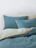 John Lewis spots duvet cover set in blue, UK version