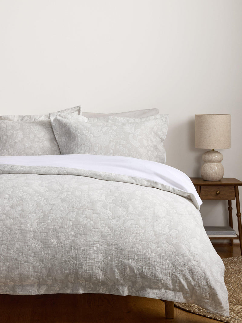 John Lewis Woodblock cotton duvet cover set double, imported from the UK