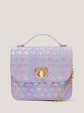 Monsoon Rainbow Heart satchel bag for kids - British product