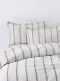 John Lewis Kingsand double duvet cover in multi stripe - British product