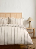 John Lewis Kingsand double duvet cover in multi stripe - British product