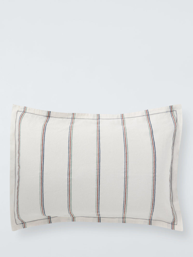 John Lewis Kingsand double duvet cover in multi stripe - British product