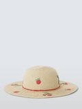 John Lewis kids straw hat natural - British product