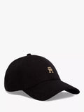 Tommy Hilfiger monogram twill baseball cap black (British brand)