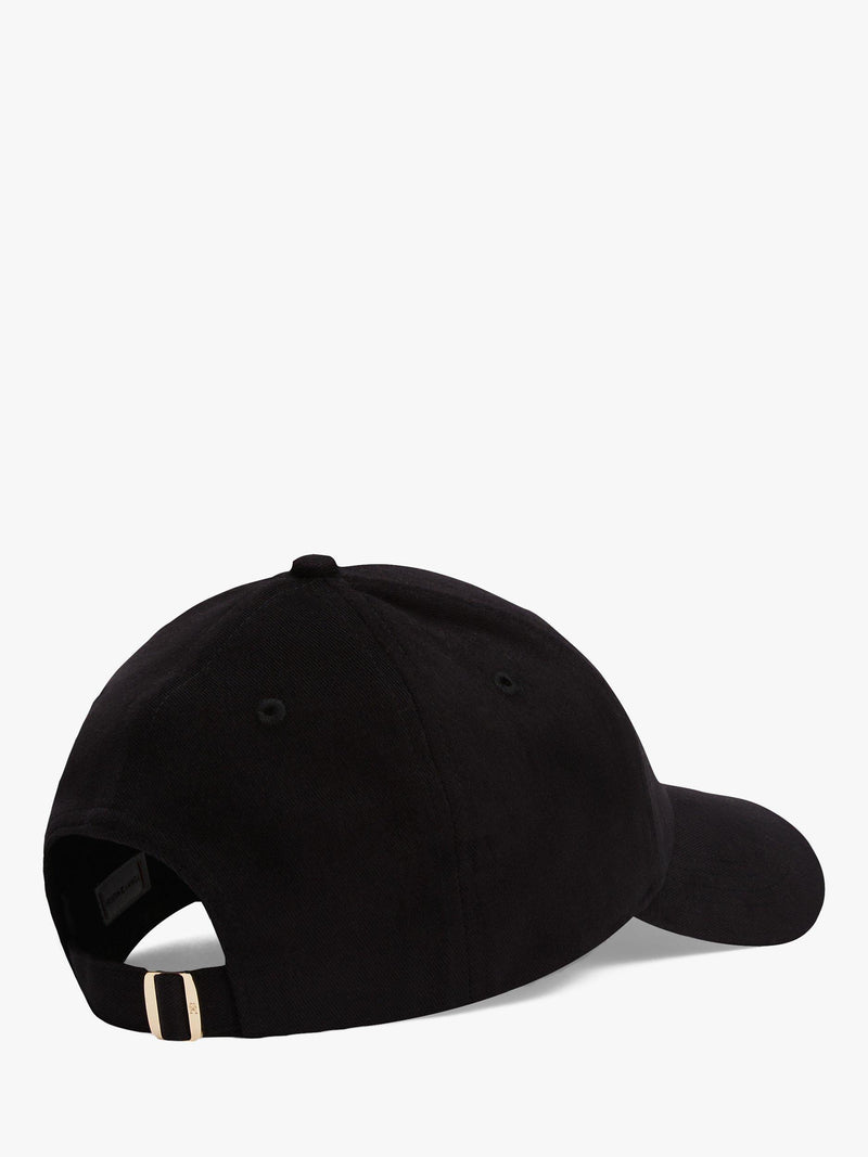 Tommy Hilfiger monogram twill baseball cap black (British brand)