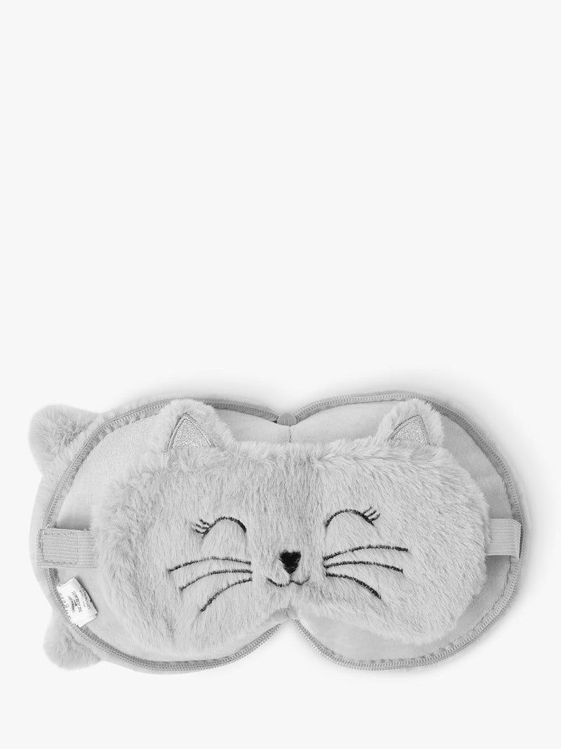 Angels by Accessorize travel pillow eye mask grey, imported from UK