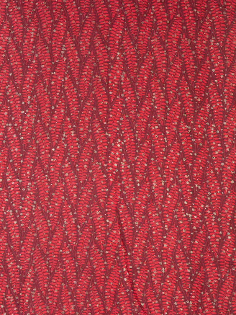 chesca Fern Scarf in Ruby oversized rectangular scarf (British brand)