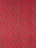 chesca Fern Scarf in Ruby oversized rectangular scarf (British brand)