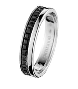 Harrods Boucheron White Gold Quatre Black Edition Wedding Band- Buy online at McGrocer