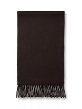 John Lewis Charles Tyrwhitt Cashmere Scarf Chocolate- Buy online at McGrocer