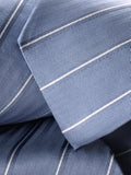 Charles Tyrwhitt striped silk tie sky blue - British product
