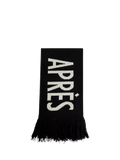 J.Lindeberg wool scarf black 160cm (British brand)
